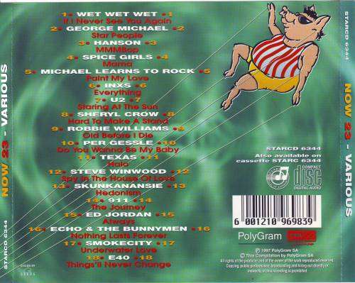 NOW 23 (SA) - Compilation STARCD 6344 (FREE BULK SHIPPING)