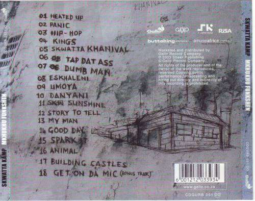 SKWATTA KAMP - Mkhukhu funkshen CDGURB 051 (FREE BULK SHIPPING)
