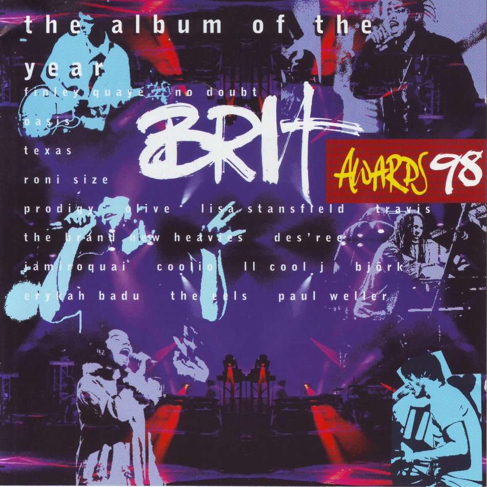 THE 1998 BRIT AWARDS - Compilation (CD)  CDSM 028 K NM-