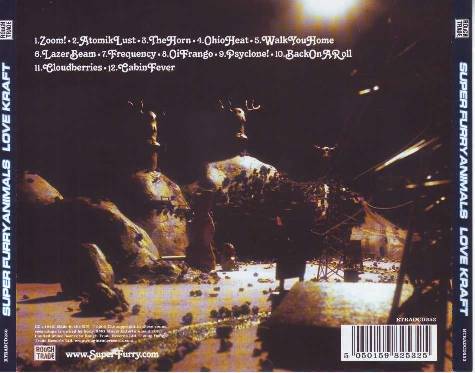 SUPER FURRY ANIMALS - Love kraft (CD)  RTRADCD253 NM