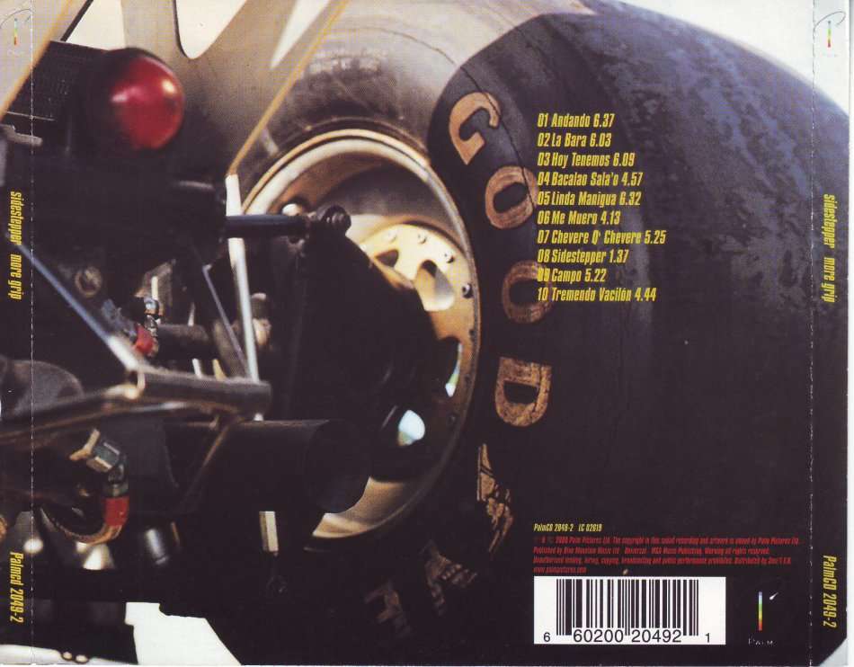 SIDESTEPPER - More grip (CD) Palmcd 2049-2 NM