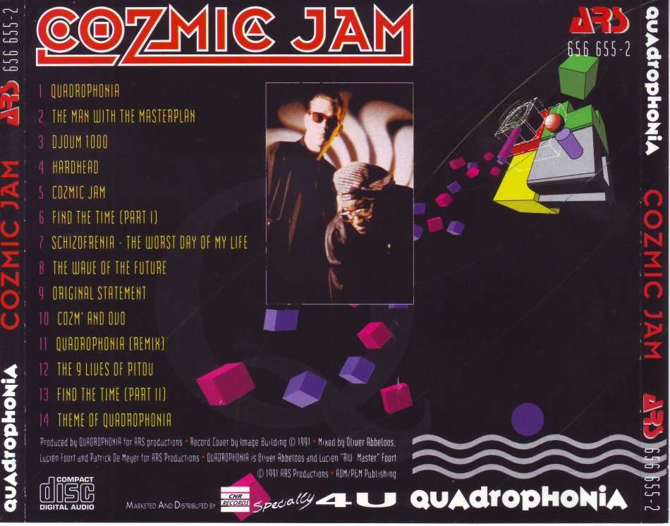 QUADROPHONIA - Cozmic jam (CD) 656 655-2 EX