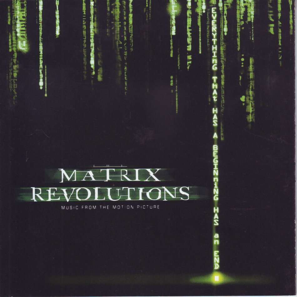 MATRIX REVOLUTIONS - Music from the motion picture (CD) WBCD 2060 NM  (FREE BULK SHIPPING)