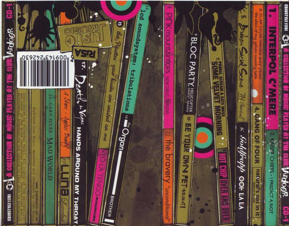 CELLARDOOR : A COLLECTION OF MUSIC PLAYED AT THE CLUB - Compilation (CD) CDJUST 152 NM