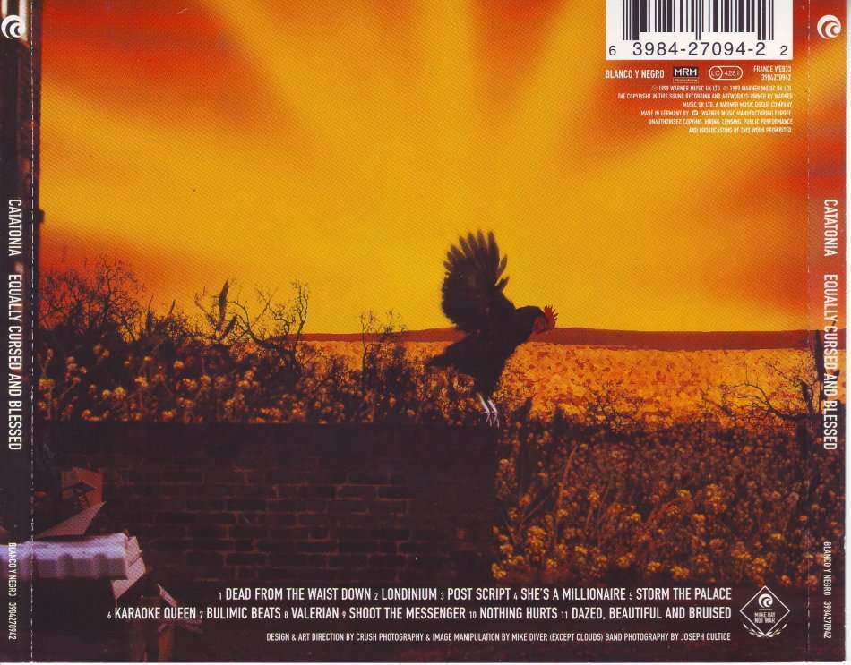 CATATONIA - Equally cursed and blessed 3984270942 NM