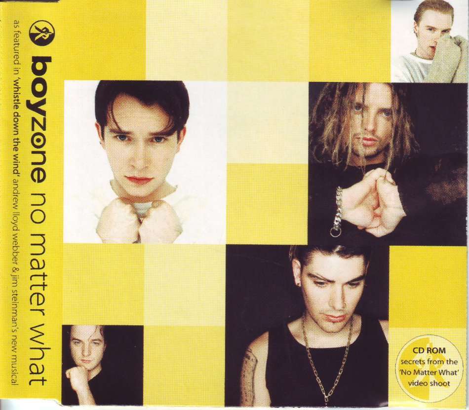 BOYZONE - No matter what (CD single) MAXCD 108 NM