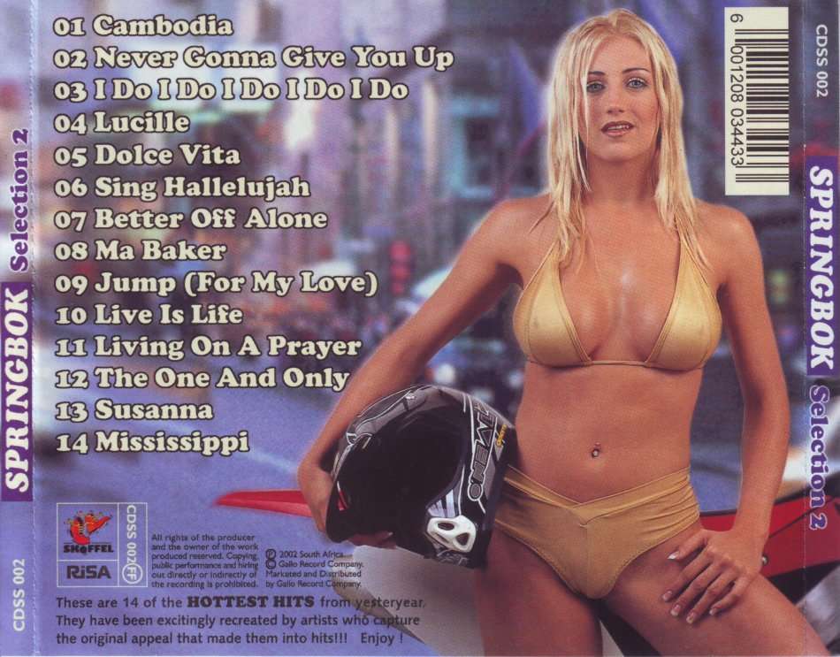 SPRINGBOK SELECTION 2 - Compilation (CD) CDSS 002