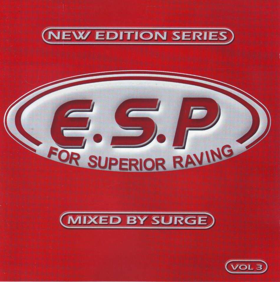 E.S.P NEW EDITION SERIES - Vol. 3 mixed by Serge (CD) SMCD 029 K (FREE BULK SHIPPING)