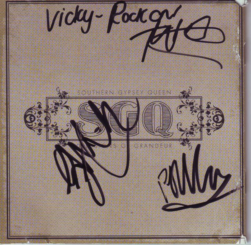 SOUTHERN GYPSEY QUEEN - Delusions of grandeur (CD, signed) SP0004 NM