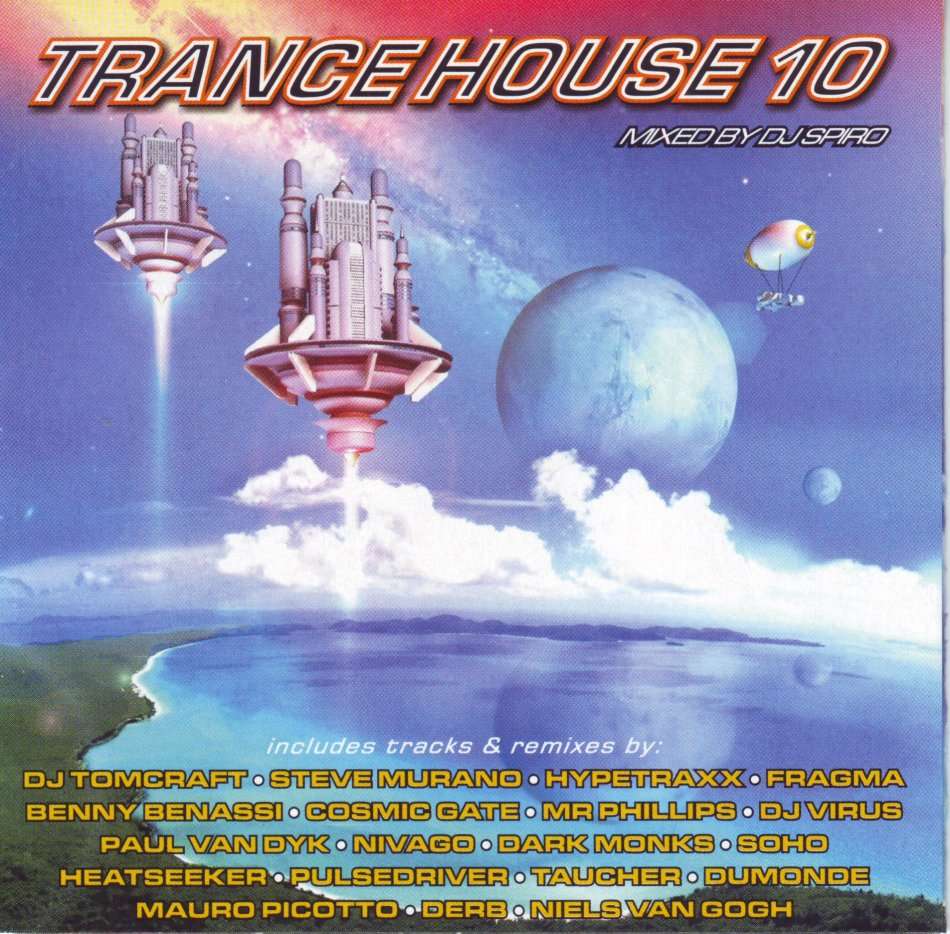 TRANCE HOUSE 10 - Compilation (double CD) CDBSP (CSF) 3111 (FREE BULK SHIPPING)