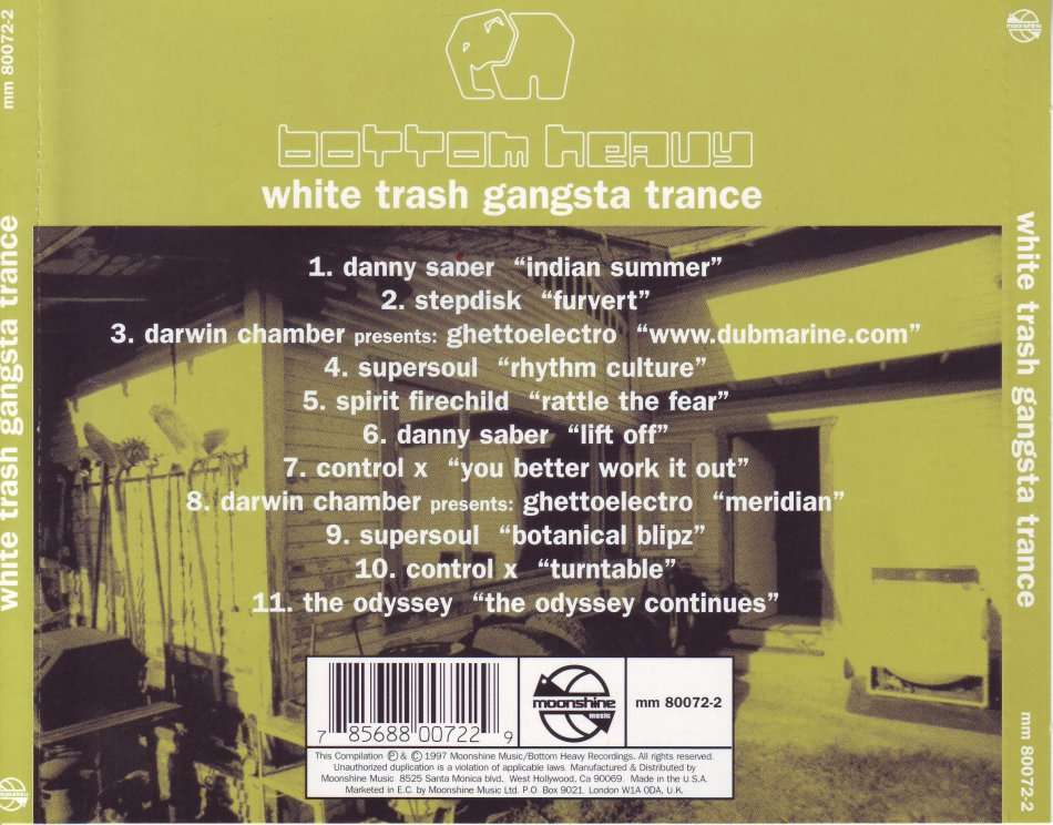 WHITE TRASH GANGSTA TRANCE - Compilation (CD) mm 80072-2