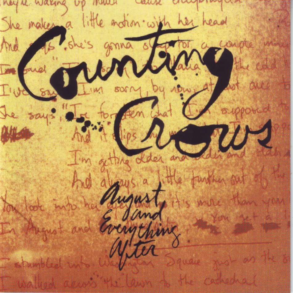 COUNTING CROWS - August and everything after (CD) STARCD 6455 NM (FREE BULK SHIPPING)
