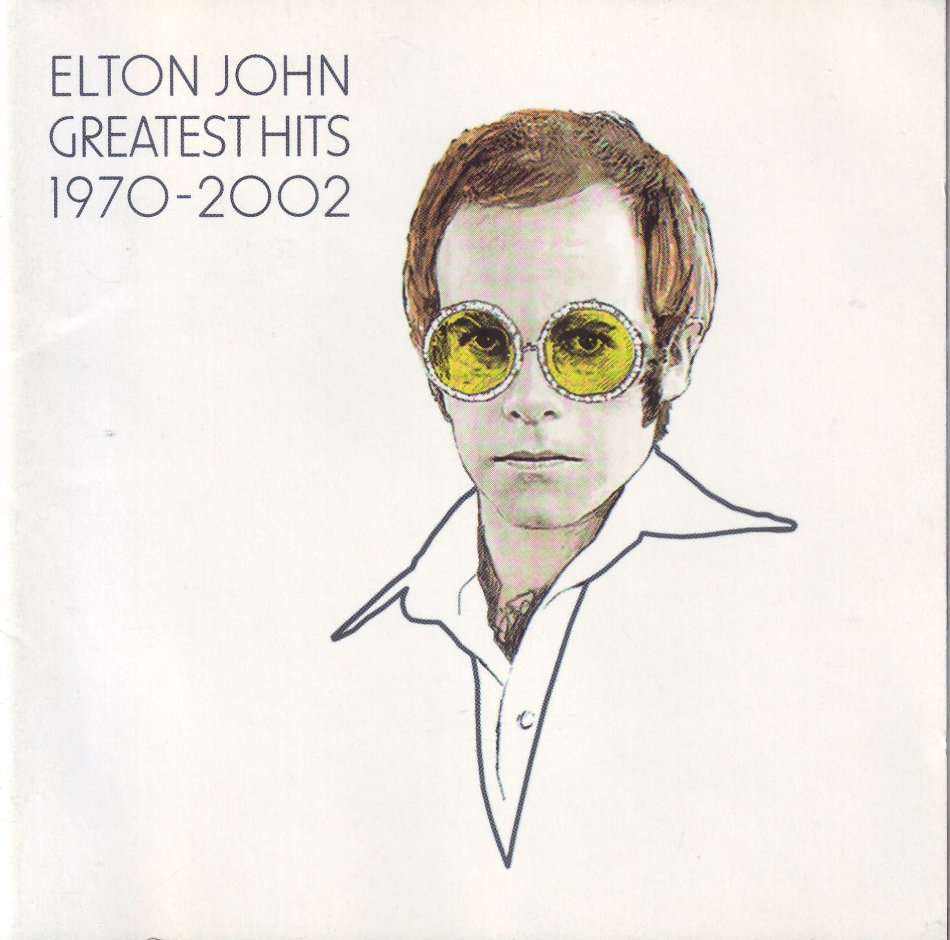 ELTON JOHN - Greatest hits 1970-2002 (double CD) DARCD 3045  (FREE BULK SHIPPING)
