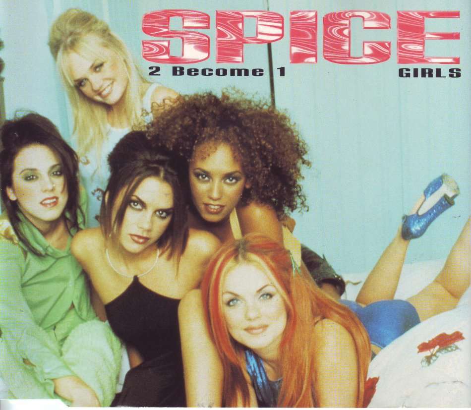 SPICE GIRLS - 2 become 1  (CD single) VSCDT 1607 (FREE BULK SHIPPING)