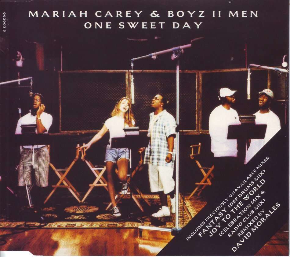 MARIAH CAREY & BOYZ II MEN - One sweet day (CD single) 662603 5  (FREE BULK SHIPPING)