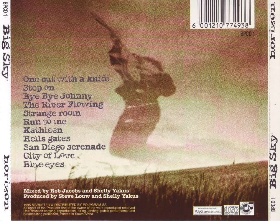 BIG SKY - Horizon  (CD) BPCD 1 NM-