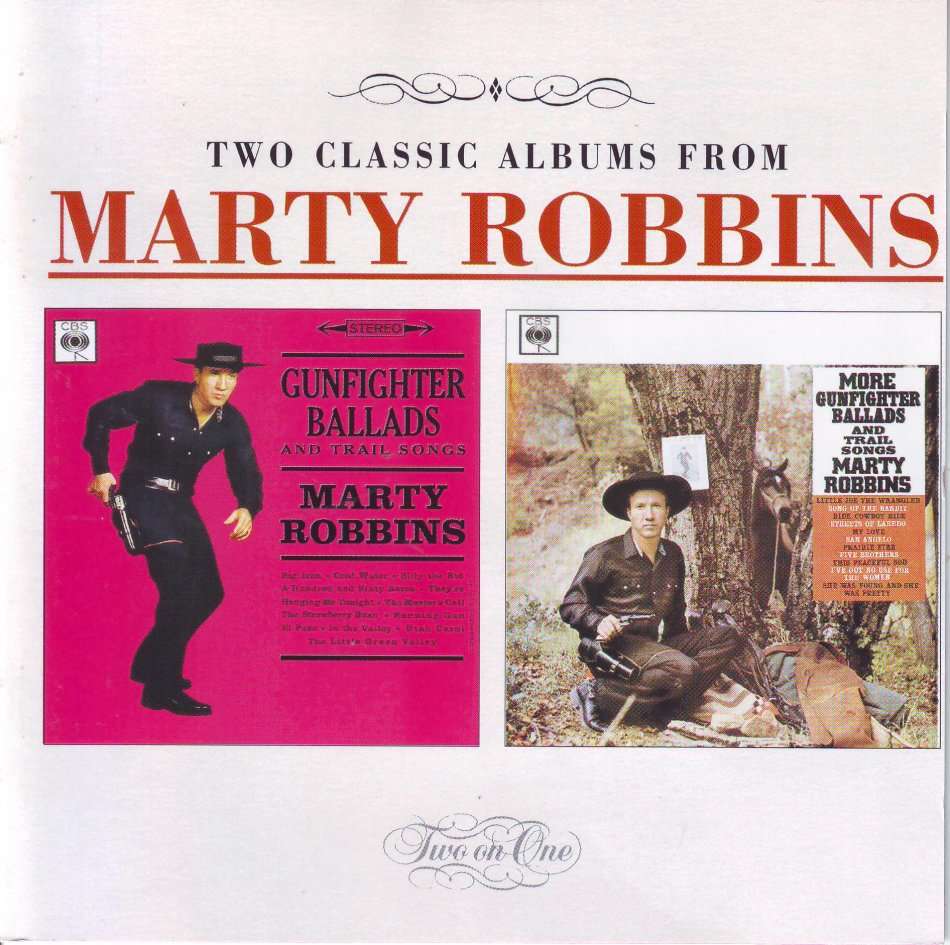 MARTY ROBBINS - Two classic albums from Marty Robbins (CD) 484033 2 (FREE BULK SHIPPING)