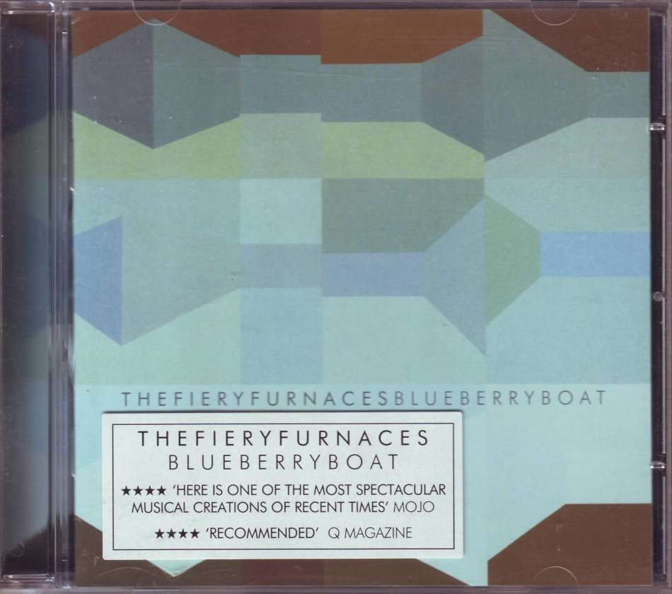 THE FIERY FURNACES - Blueberry boat (CD) RTRADCD182 NM (FREE BULK SHIPPING)