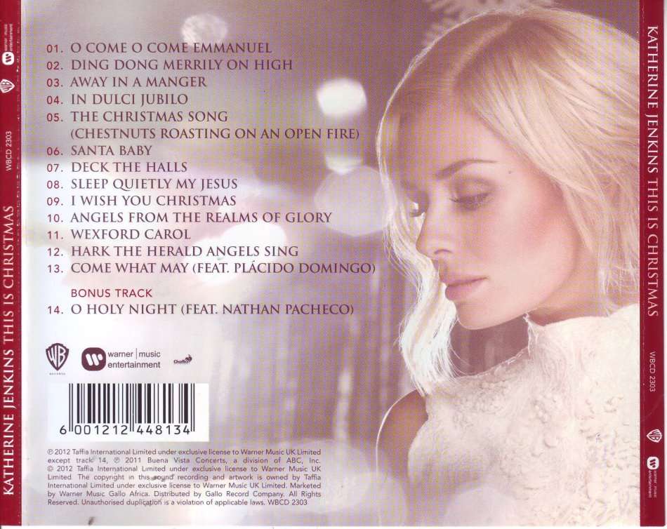 KATHERINE JENKINS - This is christmas (CD) WBCD 2303 NM