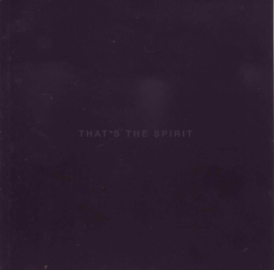 BRING ME THE HORIZON - That's the spirit (CD) CDRCA 7471  (FREE BULK SHIPPING)