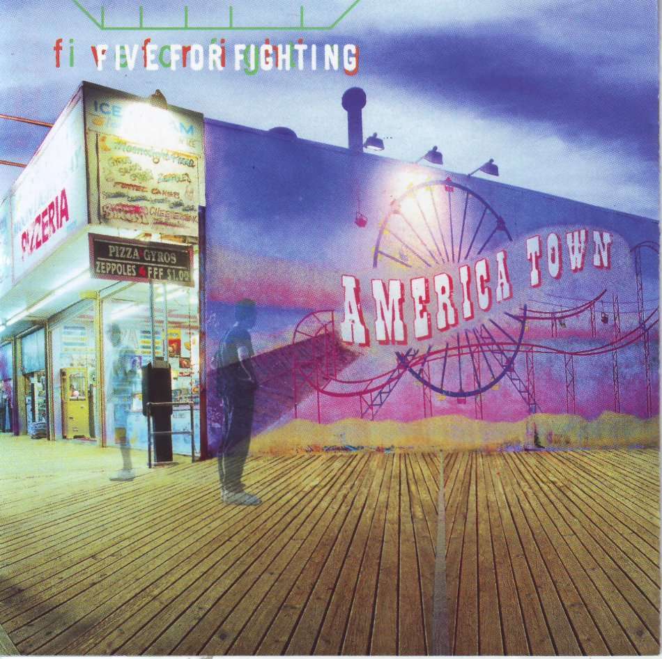 FIVE FOR FIGHTING - American town (CD) CDCOL 6359 (FREE BULK SHIPPING)