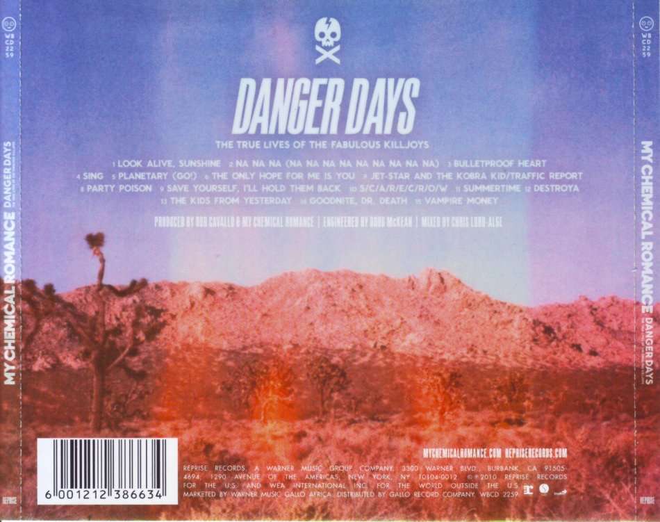 MY CHEMICAL ROMANCE - Danger days (CD) WBCD 2259 NM