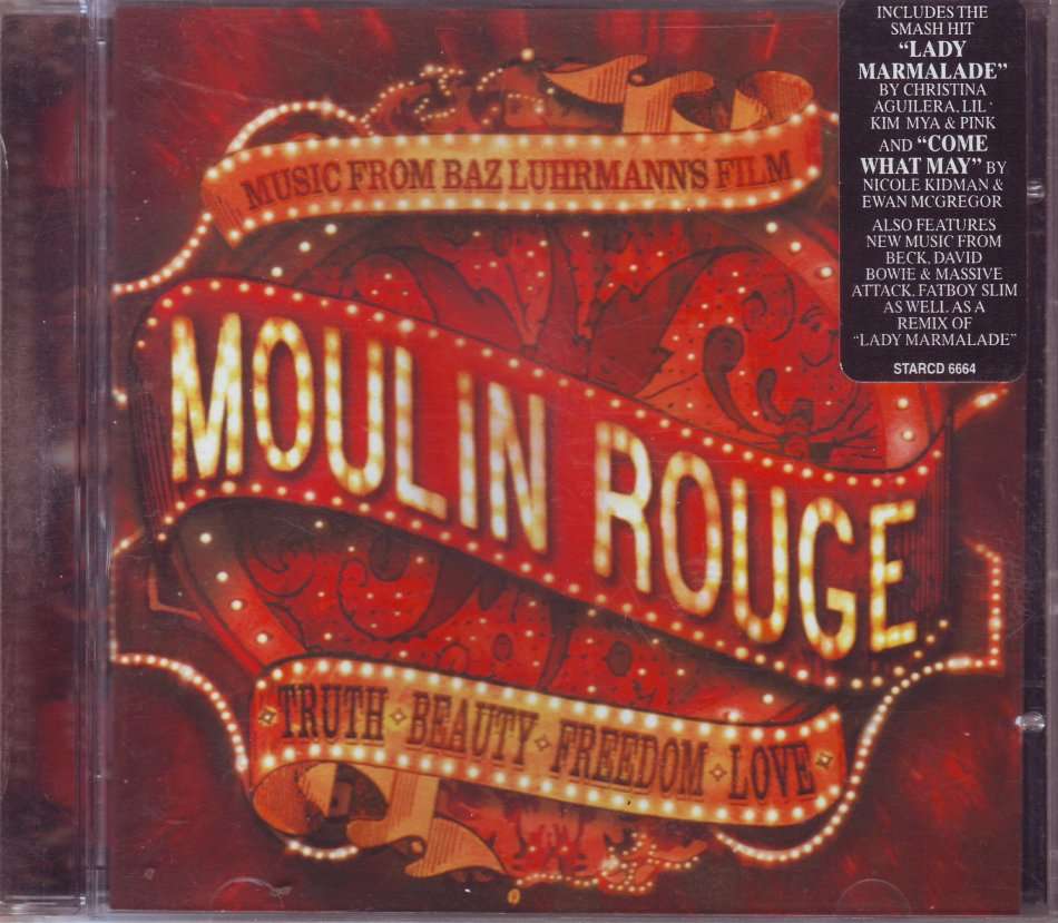 MOULIN ROUGE - Music from Baz Luhrmann`s film (CD) STARCD 6664 NM
