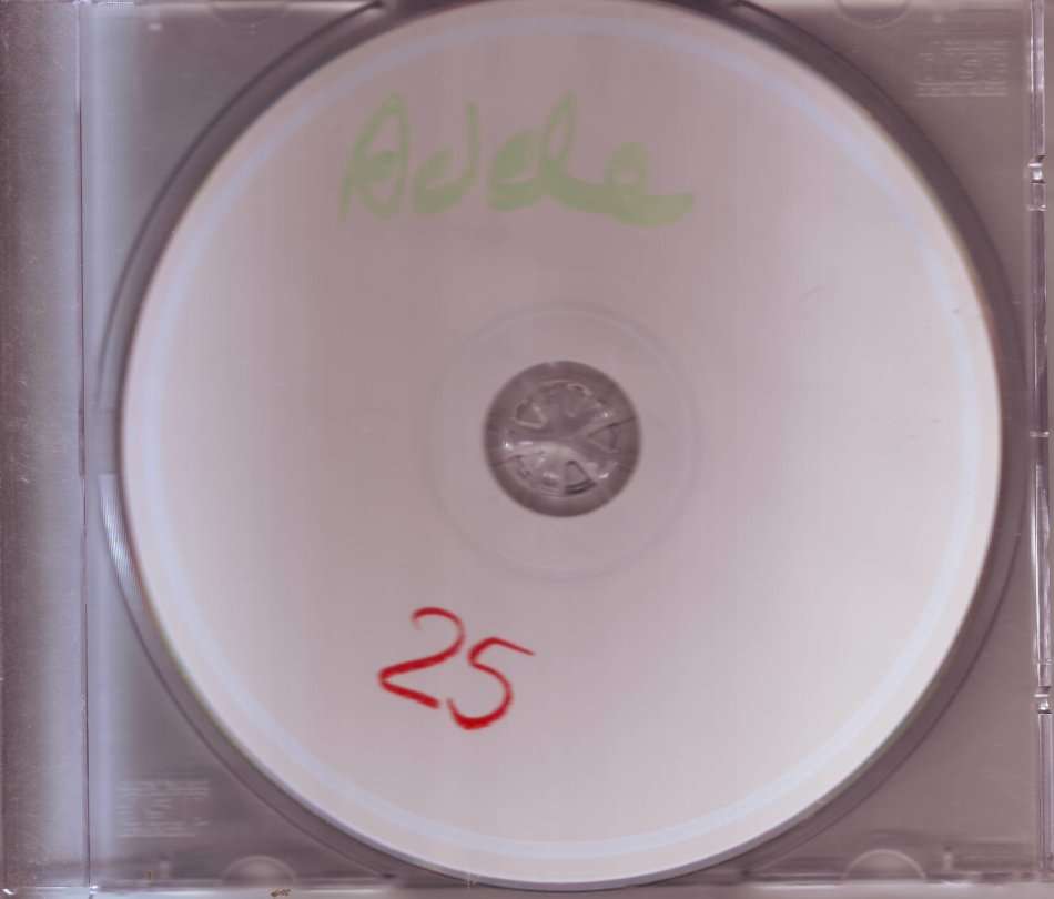 ADELE - 25 (CD, disc only no booklet or back inlay) (FREE BULK SHIPPING)