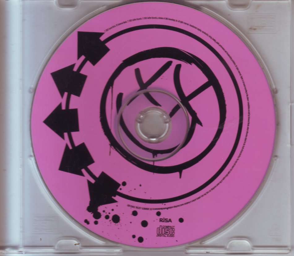 BLINK 182 - Blink 182 (CD only, no booklet or inlay)  VG  (FREE BULK SHIPPING)