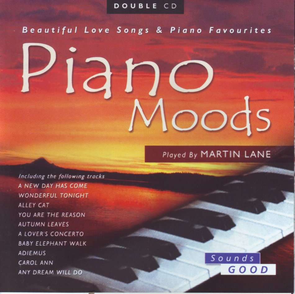 PIANO MOODS - Played By Martin Lane (double CD) SELBCD 444 NM (FREE BULK SHIPPING)