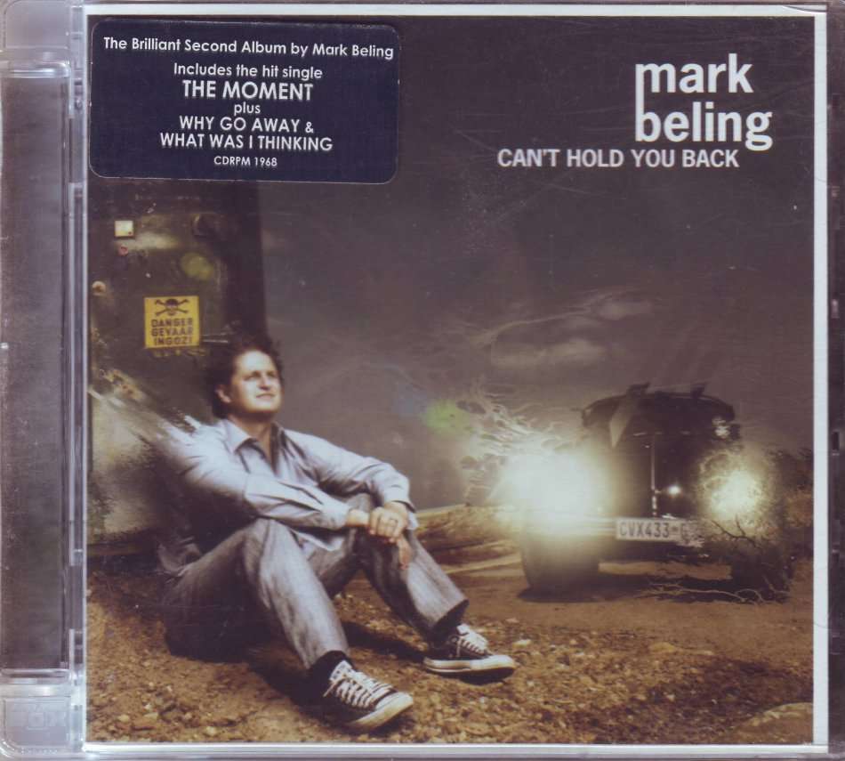 MARK BELING - Can`t hold you back (CD) CDRPM 1968 (ON) (FREE BULK SHIPPING)