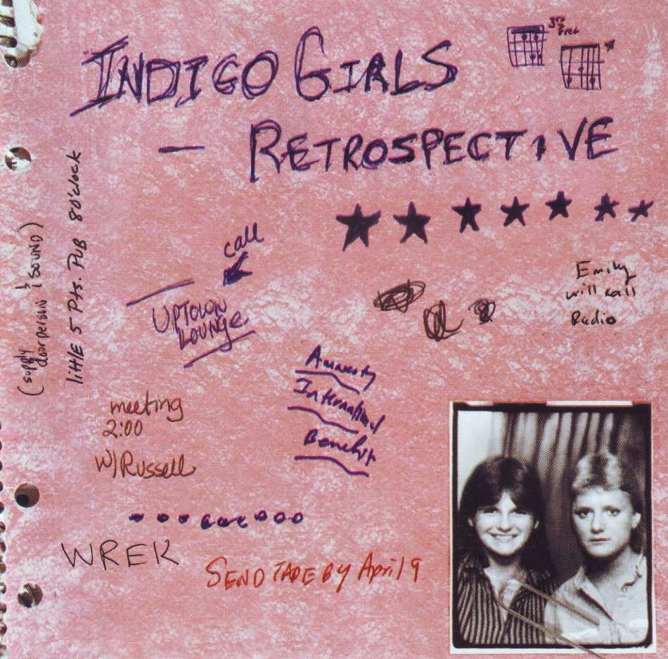 INDIGO GIRLS - Retrospective (CD, pages of booklet loose) 500988 2 EX (FREE BULK SHIPPING)