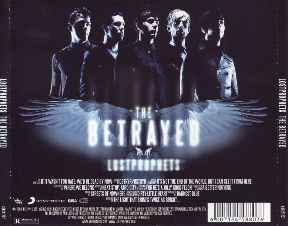 LOSTPROPHETS - The betrayed (CD) CDRCA7257 VG+