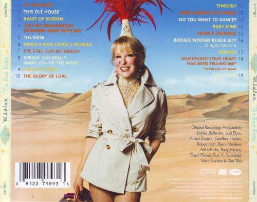 BETTE MIDLER - The Best Bette (CD) 8122 79893 1 EX