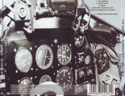 THE NARROW - Sharing the turbulence (CD, EP) NAREP001 NM-