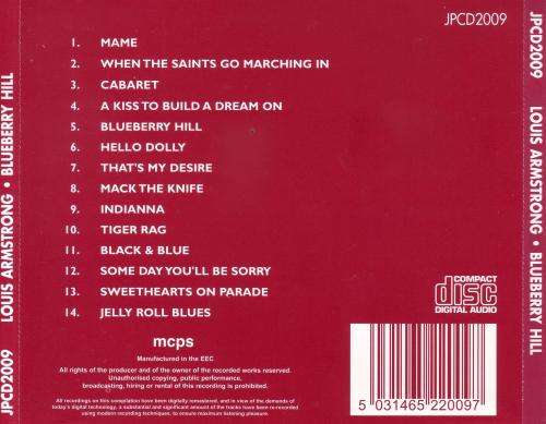 LOUIS ARMSTRONG - Blueberry hill (CD) JPCD2009 NM-