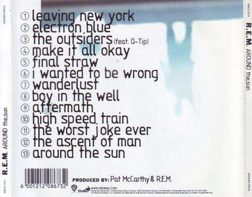 R.E.M. - Around the sun (CD, small sticker on disc) WBCD 2079 NM-