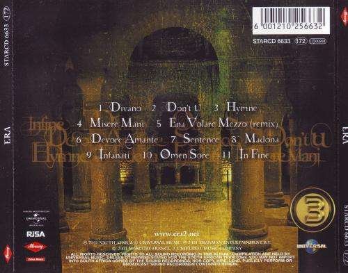 ERA -  Misere mani (CD) STARCD 6633 VG+