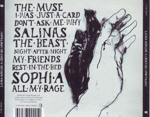 LAURA MARLING - A Creature I Don`t Know (CD) VVR790445 VG