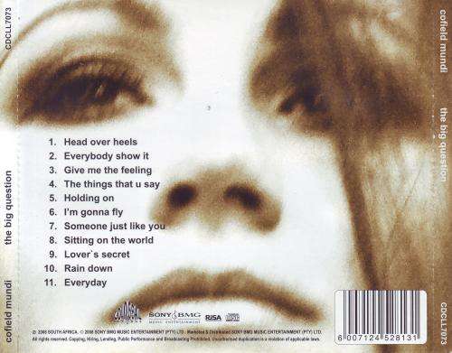 COFIELD MUNDI - The big question (CD) CDCLL7073 VG+