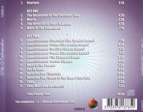 TCHAIKOVSKY - The nutcracker with the philharmonic orchestra (CD) 12059-2 VG