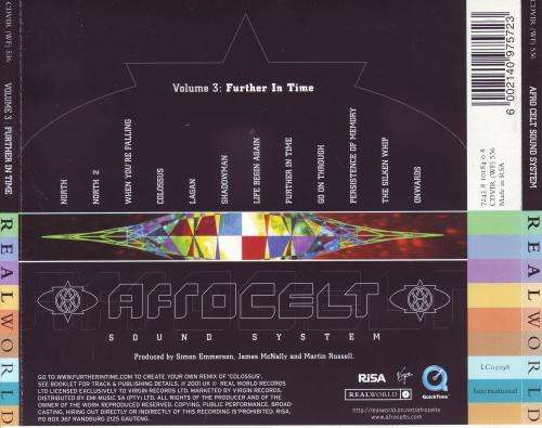 AFRO CELT SOUND SYSTEM - Volume 3: further in time (CD) CDVIR (WF) 536 EX