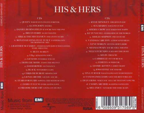 HIS & HERS - Compilation (double CD) CDEMCJD (SWFD) 6257 NM-