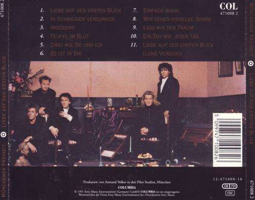 MUNCHENER FREIHEIT - Liebe auf den ersten blick (CD) 471008 2 NM