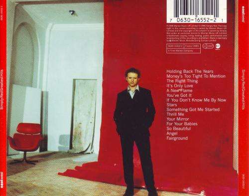 SIMPLY RED - Greatest hits (CD) 0630-16552-2 NM-