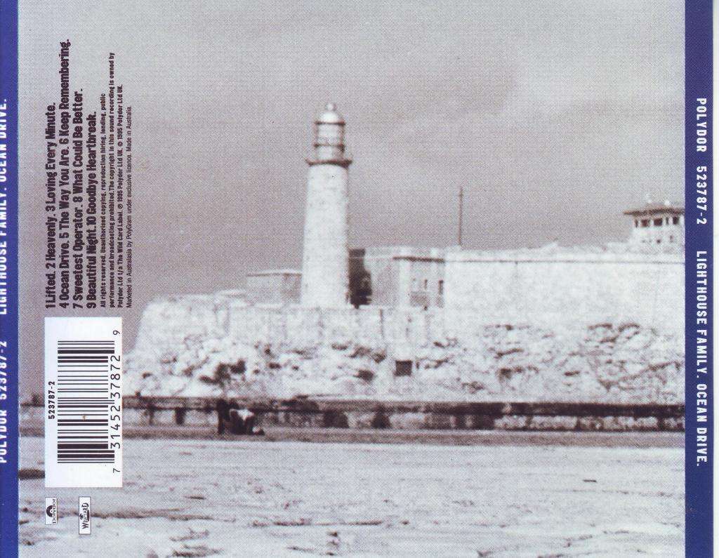LIGHTHOUSE FAMILY - Ocean drive (CD) 523787-2 VG