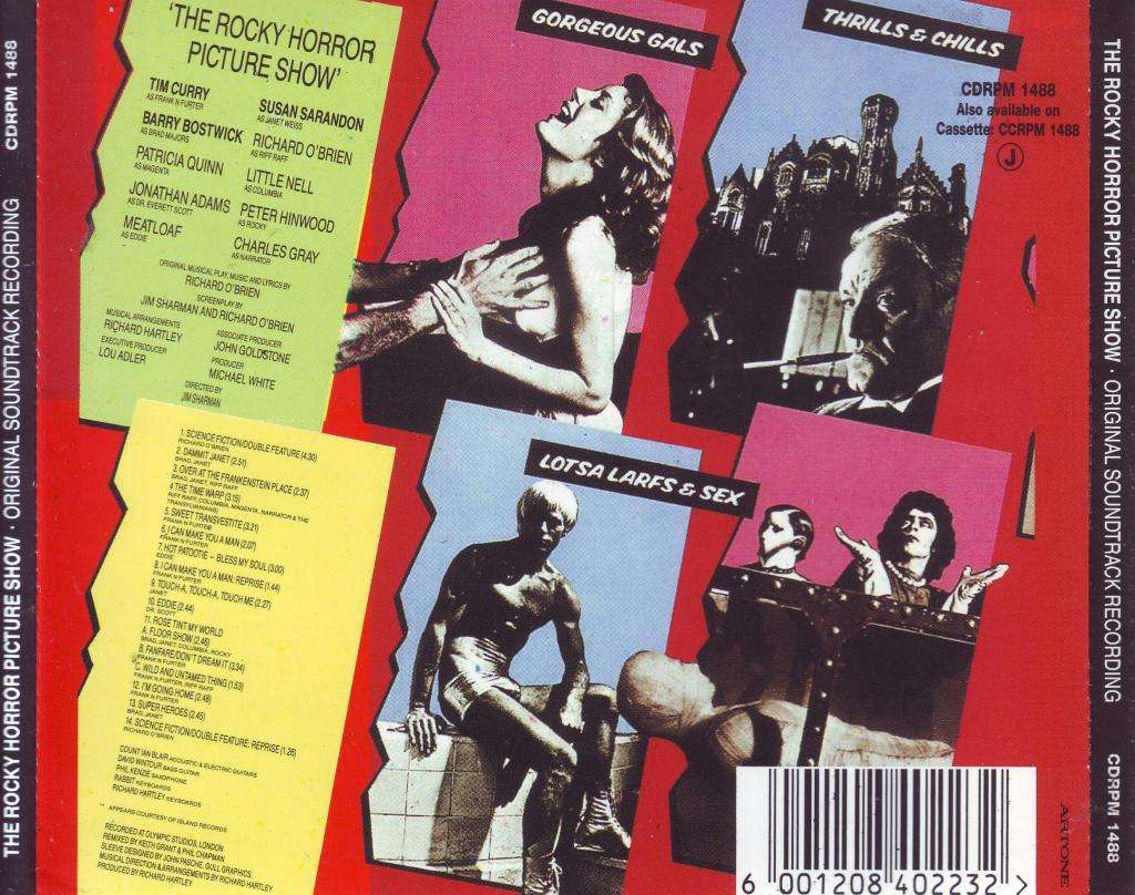 THE ROCKY HORROR PICTURE SHOW - Original soundtrack recording (CD) CDRPM 1488 NM