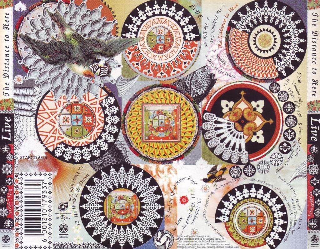 LIVE - The distance to here (CD) STARCD 6515 VG