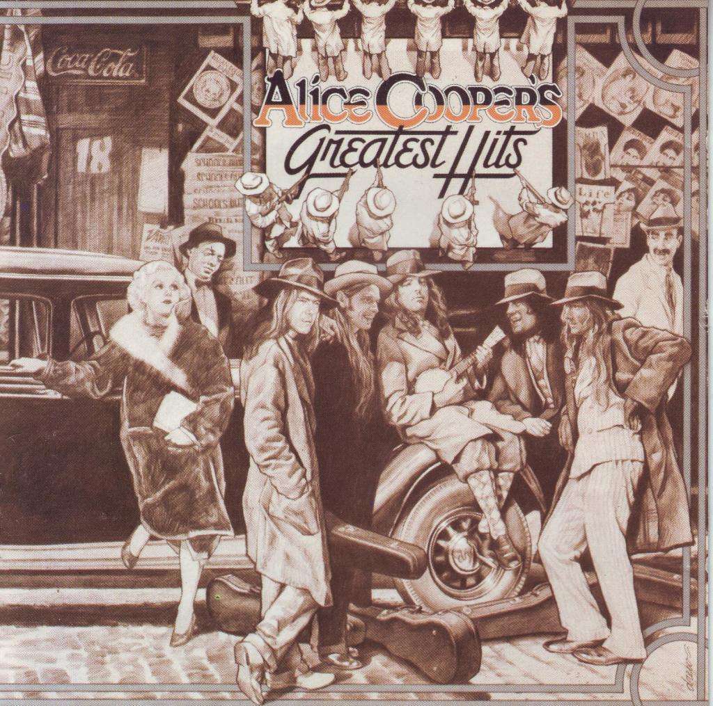 ALICE COOPER - Alice Cooper's Greatest Hits (CD) WBXD 61  NM-