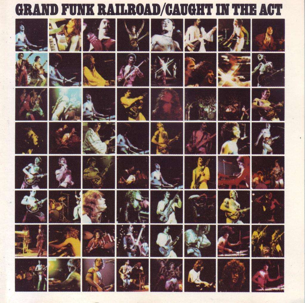 GRAND FUNK RAILROAD - Caught in the act (CD) CDP 7 48430 2 NM-